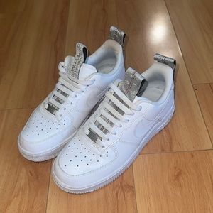 Customized Off White Nike Air Force 1